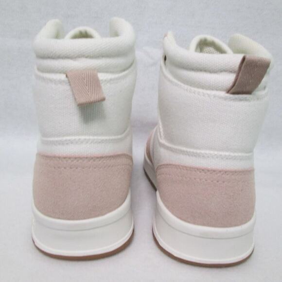 Levis Women's Basket Ball -HI-DTE Sneakers Canvas High-Top Shoes-Pink-8-NWOT - Picture 8 of 10